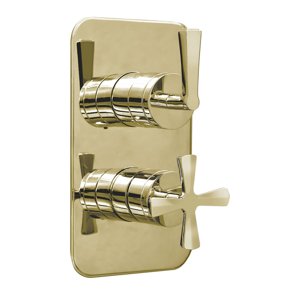 Riviera Shower valve with diverter - gold